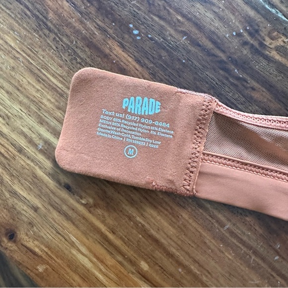 Parade Dream Fit triangle bra no padding super soft size medium bralette - Picture 5 of 5